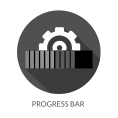 Progress bar icon