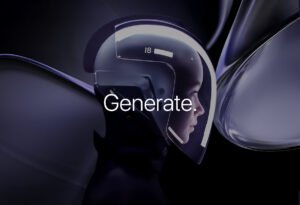 Futuristic AI concept by IT service company in Dubai