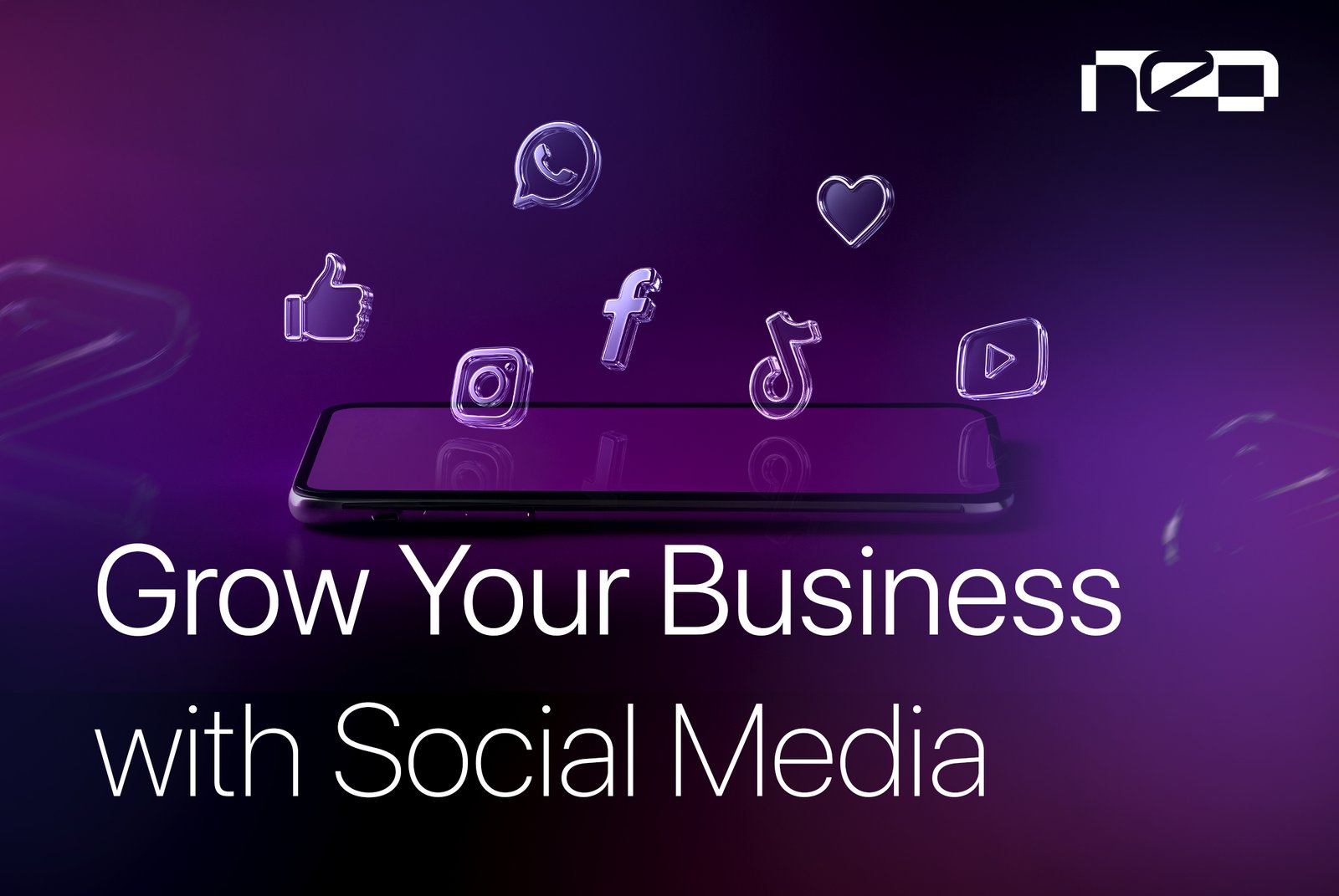 Growing business with social media marketing
